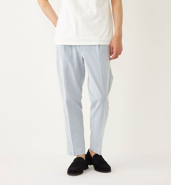 SHIPS Colors 「SHIPS Colors:〈洗濯機可能〉カットサッカー アンクルカット パンツ◇」|その他|