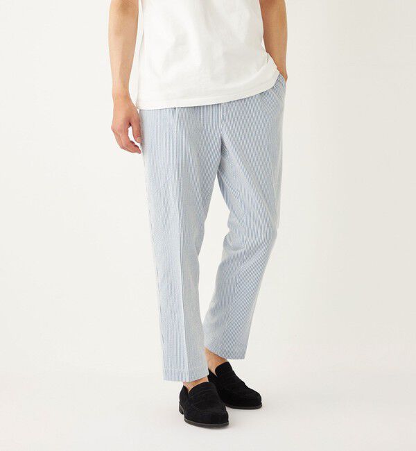 SHIPS Colors 「SHIPS Colors:〈洗濯機可能〉カットサッカー アンクルカット パンツ◇」|その他|