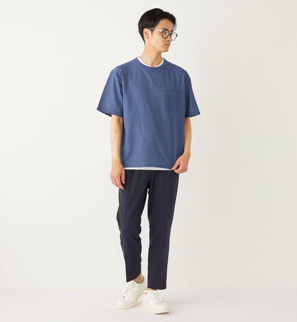 SHIPS Colors 「SHIPS Colors:〈洗濯機可能〉カットサッカー アンクルカット パンツ◇」|その他|