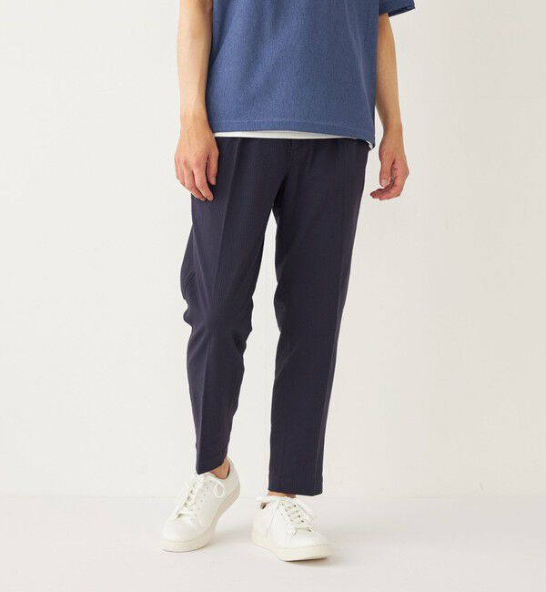 SHIPS Colors 「SHIPS Colors:〈洗濯機可能〉カットサッカー アンクルカット パンツ◇」|その他|