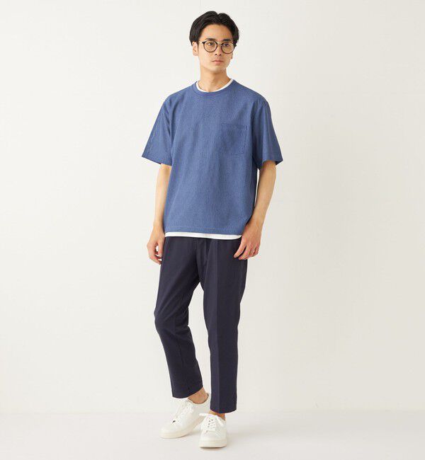 SHIPS Colors 「SHIPS Colors:〈洗濯機可能〉カットサッカー アンクルカット パンツ◇」|その他|