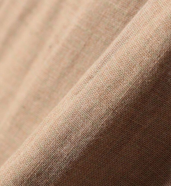 SHIPS Days「【SHIPS DAYS別注】UNDYED:  ダブルガーゼ チェック オープンカラー シャツ」|シャツ・ブラウス|