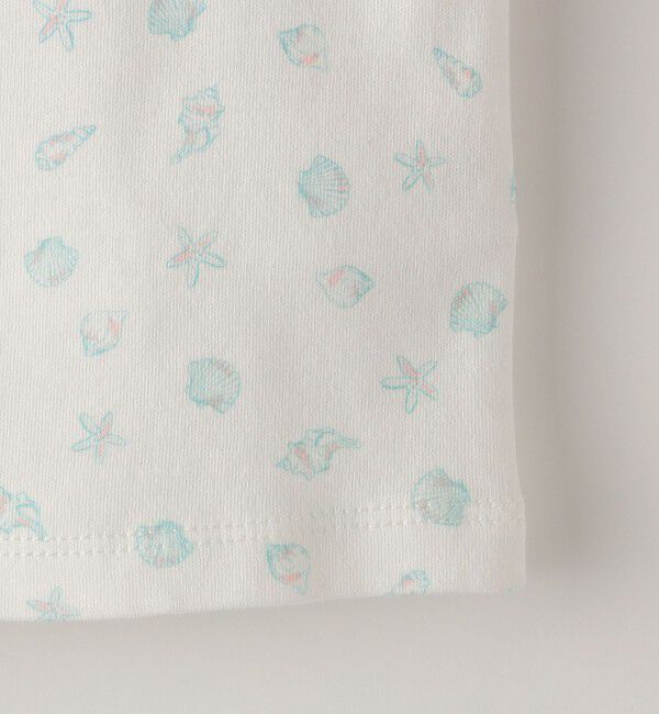 SHIPS KIDS「SHIPS KIDS:100～130cm / シェル テキスタイル 半袖 TEE」|Tシャツ・カットソー|