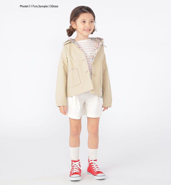 SHIPS KIDS「SHIPS KIDS:100～130cm / タック ショート パンツ」|その他|