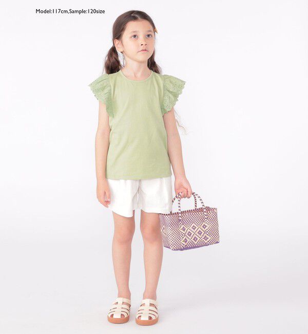 SHIPS KIDS「SHIPS KIDS:100～130cm / タック ショート パンツ」|その他|