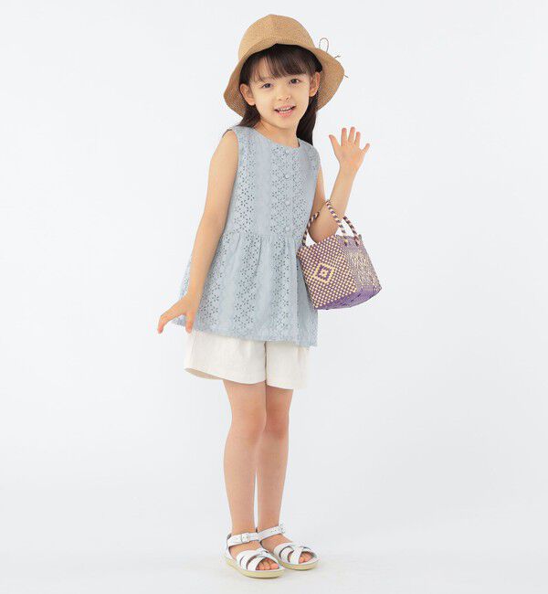 SHIPS KIDS「SHIPS KIDS:100～130cm / タック ショート パンツ」|その他|
