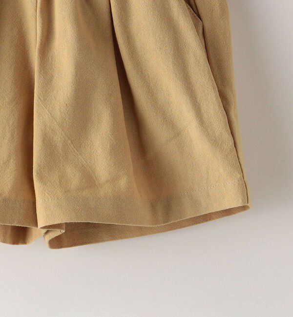 SHIPS KIDS「SHIPS KIDS:100～130cm / タック ショート パンツ」|その他|