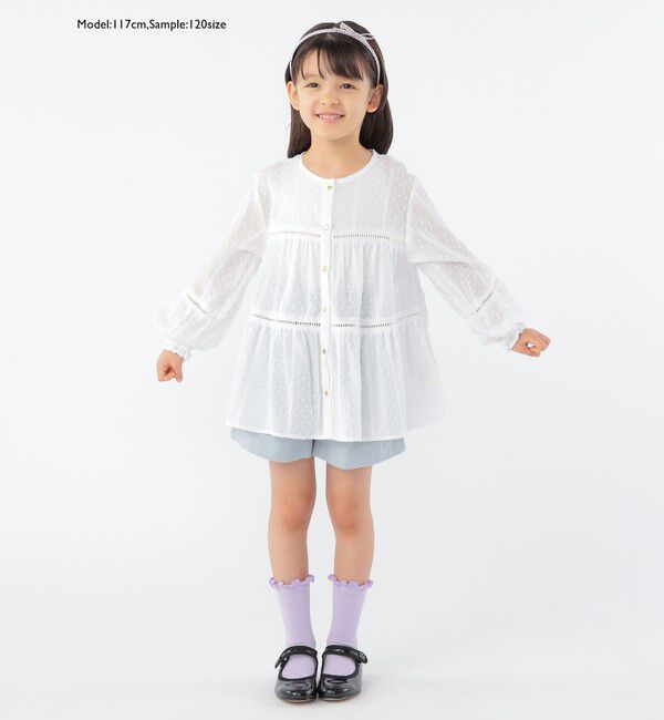 SHIPS KIDS「SHIPS KIDS:100～130cm / タック ショート パンツ」|その他|