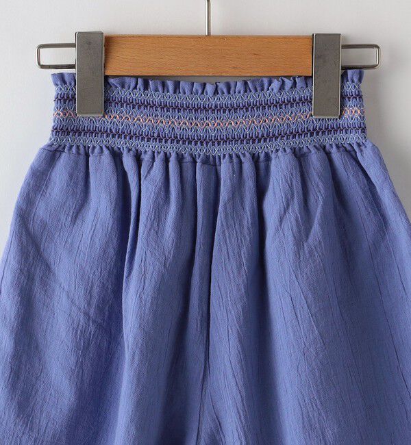 SHIPS KIDS「SHIPS KIDS:100～130cm / スモッキング キュロット」|キュロット|