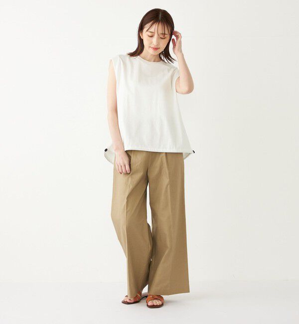 SHIPS Colors 「SHIPS Colors:〈洗濯機可能〉ドロスト タンクトップ」|Tシャツ・カットソー|