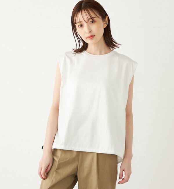 SHIPS Colors 「SHIPS Colors:〈洗濯機可能〉ドロスト タンクトップ」|Tシャツ・カットソー|