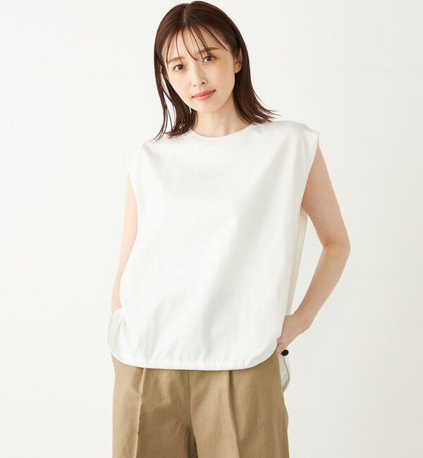 SHIPS Colors 「SHIPS Colors:〈洗濯機可能〉ドロスト タンクトップ」|Tシャツ・カットソー|