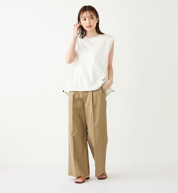 SHIPS Colors 「SHIPS Colors:〈洗濯機可能〉ドロスト タンクトップ」|Tシャツ・カットソー|