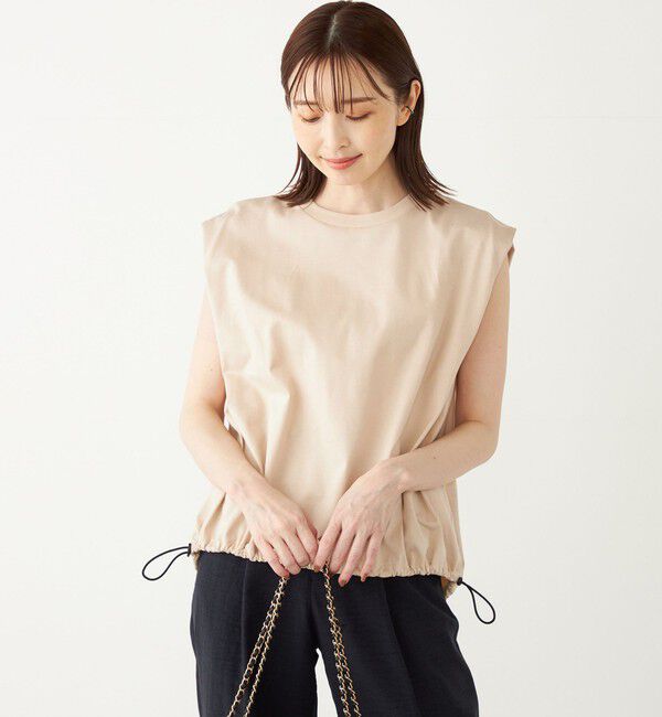 SHIPS Colors 「SHIPS Colors:〈洗濯機可能〉ドロスト タンクトップ」|Tシャツ・カットソー|