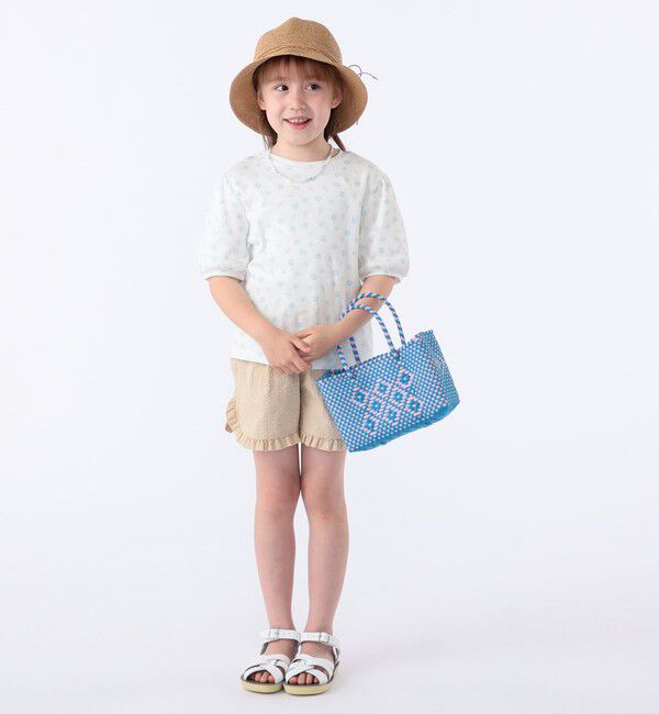 SHIPS KIDS「SHIPS KIDS:100～130cm /〈吸水速乾〉フリル ショート パンツ」|その他|