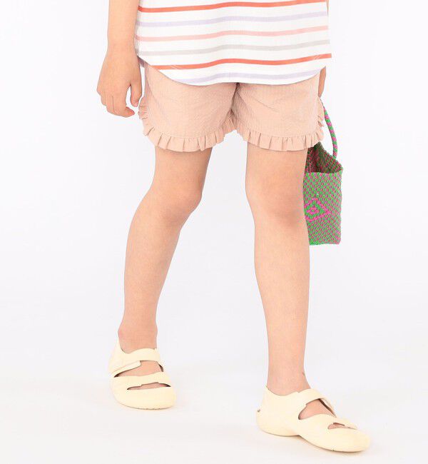 SHIPS KIDS「SHIPS KIDS:100～130cm /〈吸水速乾〉フリル ショート パンツ」|その他|