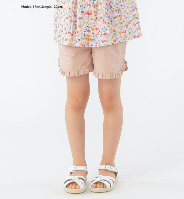 SHIPS KIDS「SHIPS KIDS:100～130cm /〈吸水速乾〉フリル ショート パンツ」|その他|