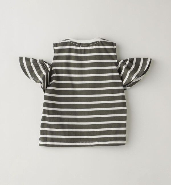 SHIPS Colors 「SHIPS Colors:〈洗濯機可能〉肩あき ボーダー TEE(100~140cm)」|Tシャツ・カットソー|
