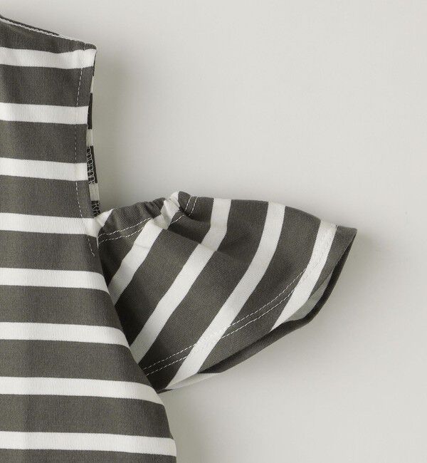 SHIPS Colors 「SHIPS Colors:〈洗濯機可能〉肩あき ボーダー TEE(100~140cm)」|Tシャツ・カットソー|