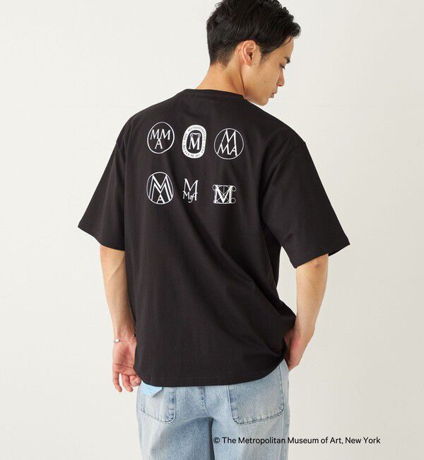 SHIPS Colors 「SHIPS Colors:THE MET コラボ プリントTシャツ」|Tシャツ・カットソー|ブラック