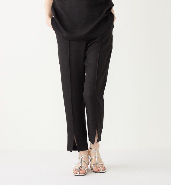 SHIPS Colors 「SHIPS Colors:〈手洗い可能〉ピンタック フロントスリット パンツ」|その他|