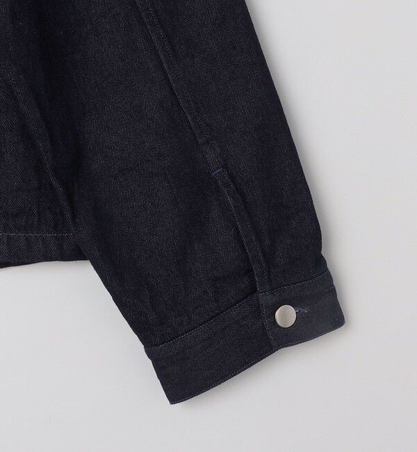 SHIPS any「SHIPS any: ウォッシュド デニム ワイドスリーブ ジップ ブルゾン (セットアップ対応)◇」|ブルゾン・スタジャン|