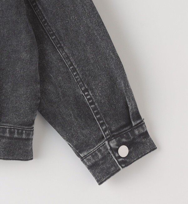 SHIPS KIDS「SHIPS KIDS:100～130cm / ジャージー ライク デニム ジャケット」|その他|