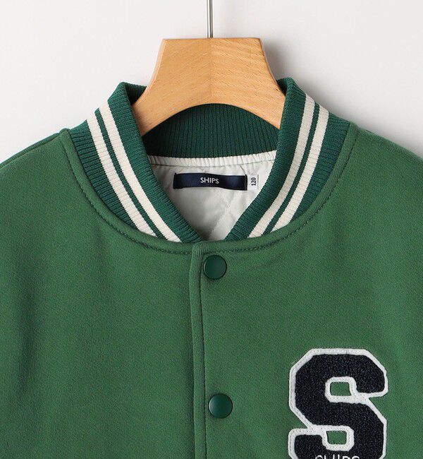 SHIPS KIDS「SHIPS KIDS:100～130cm / スタジアム ジャケット」|ブルゾン・スタジャン|