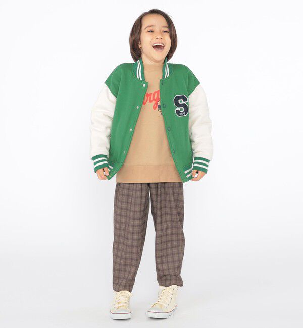 SHIPS KIDS「SHIPS KIDS:100～130cm / スタジアム ジャケット」|ブルゾン・スタジャン|