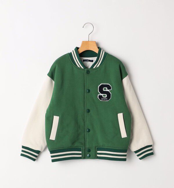 SHIPS KIDS「SHIPS KIDS:100～130cm / スタジアム ジャケット」|ブルゾン・スタジャン|