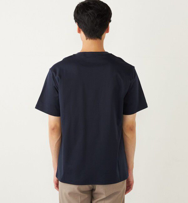 SHIPS Colors 「SHIPS Colors:シルケット コットン クルーネック ポケット Tシャツ 2◇」|Tシャツ・カットソー|