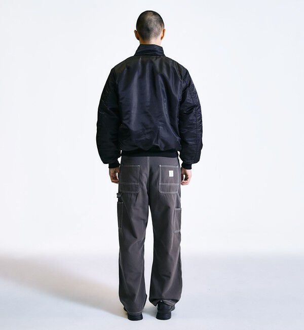 SHIPS「City Ambient Products: カラーステッチ ダブルニー ペインター パンツ」|その他|