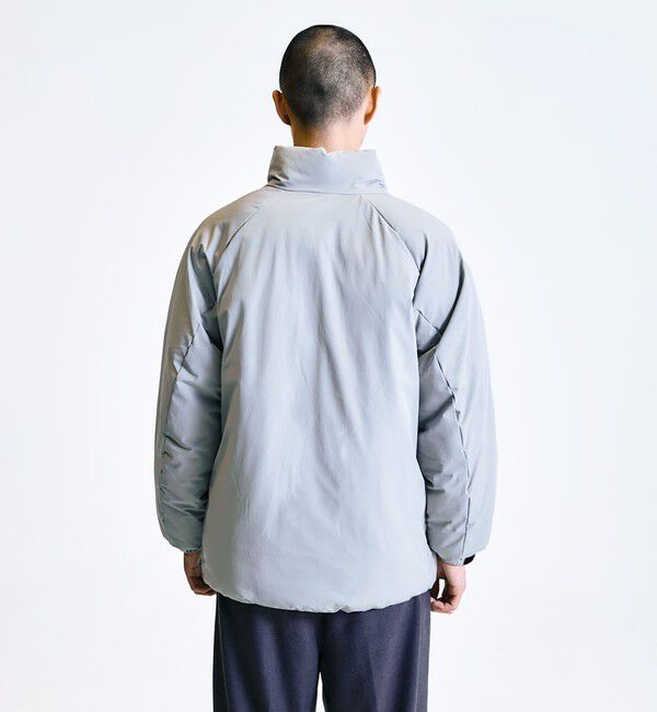 SHIPS「City Ambient Products:〈撥水〉ダブルポケット 中綿 スタンドカラー ブルゾン」|ブルゾン・スタジャン|