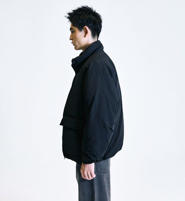 SHIPS「City Ambient Products:〈撥水〉ダブルポケット 中綿 スタンドカラー ブルゾン」|ブルゾン・スタジャン|