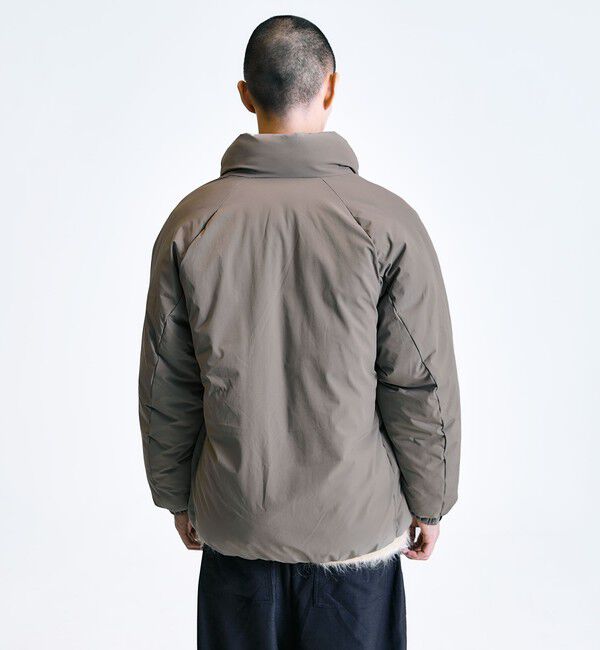 SHIPS「City Ambient Products:〈撥水〉ダブルポケット 中綿 スタンドカラー ブルゾン」|ブルゾン・スタジャン|