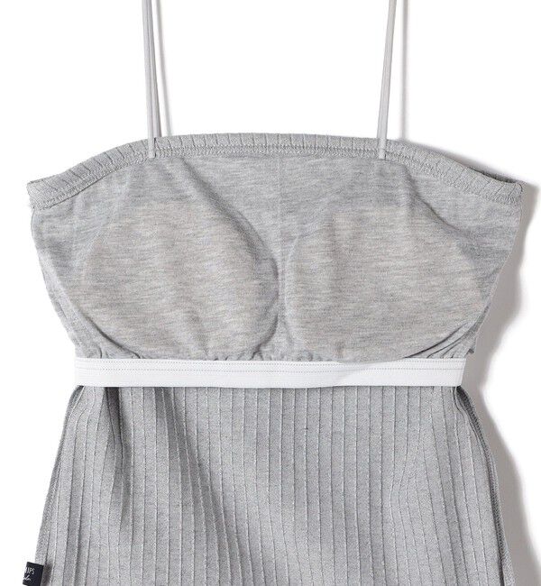 SHIPS Colors 「SHIPS Colors:〈洗濯機可能〉ハリヌキ ラメ カップ付き キャミソール」|インナー|