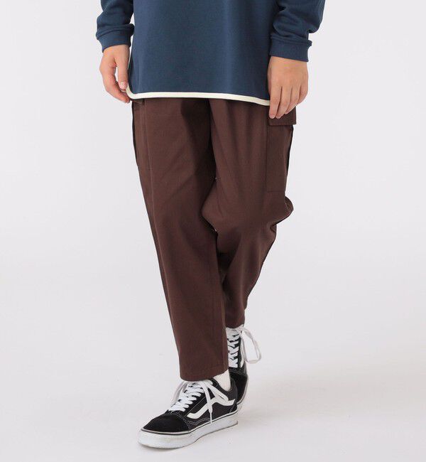SHIPS KIDS「SHIPS KIDS:140～160cm / バルーン カーゴ パンツ」|カーゴ|