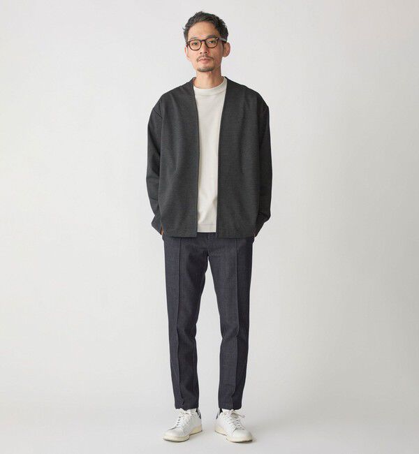 SHIPS「SHIPS: スリム ストレート ピンタック スラックス」|チノ|