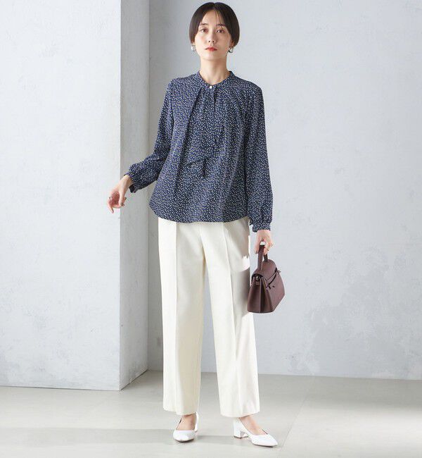 SHIPS for women「〈手洗い可能〉両面起毛 ストレート パンツ」|その他|