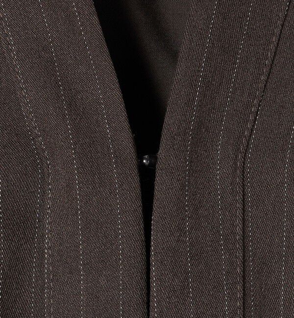 quaranciel「quaranciel:〈洗濯機可能〉ストライプ カフタンワンピース & パンツ セットアップ」|ワンピース|