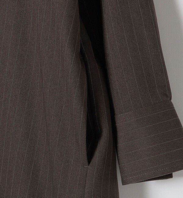 quaranciel「quaranciel:〈洗濯機可能〉ストライプ カフタンワンピース & パンツ セットアップ」|ワンピース|