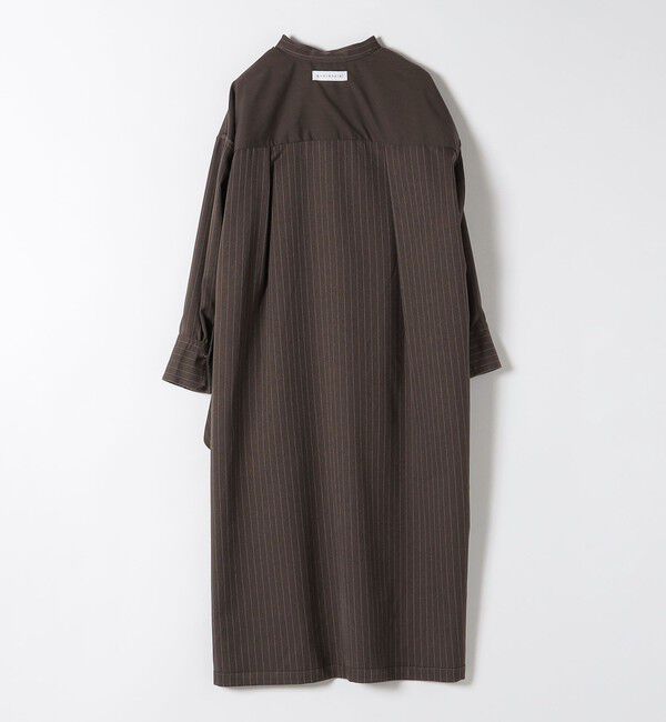 quaranciel「quaranciel:〈洗濯機可能〉ストライプ カフタンワンピース & パンツ セットアップ」|ワンピース|