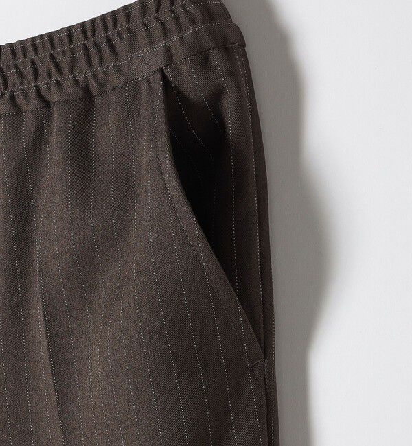 quaranciel「quaranciel:〈洗濯機可能〉ストライプ カフタンワンピース & パンツ セットアップ」|ワンピース|