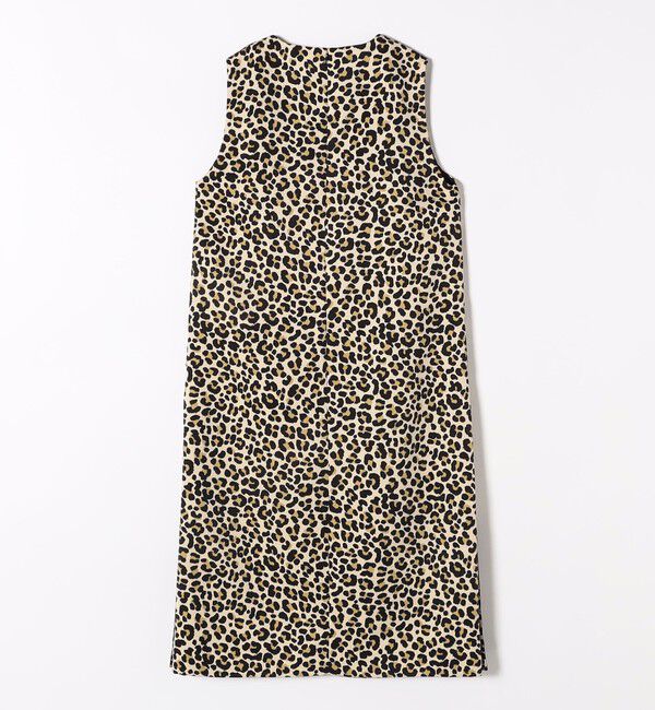 quaranciel「quaranciel:〈手洗い可能〉アニマル サイドボタン Vネック ワンピース」|ワンピース|