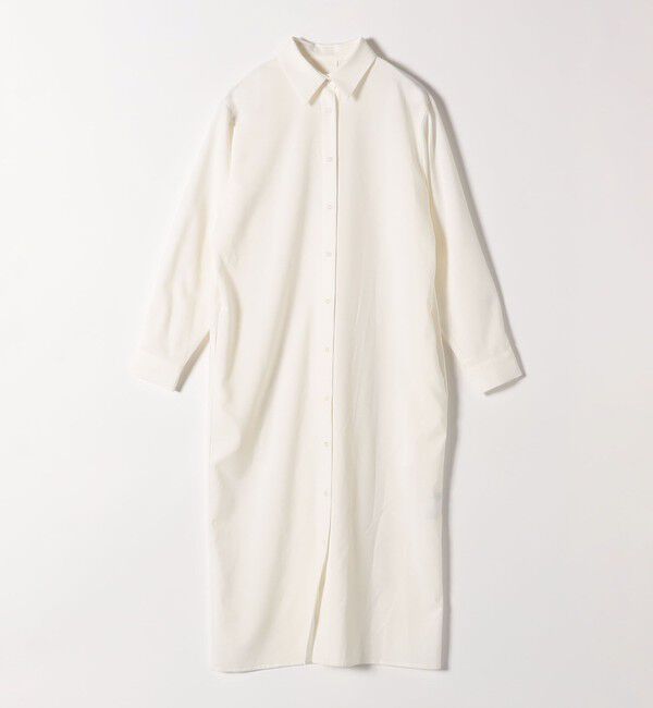 quaranciel「quaranciel:〈洗濯可能〉Vネック ニット ＆ シャツ ワンピース セット」|ワンピース|