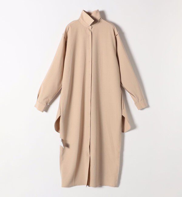 quaranciel「quaranciel:〈洗濯可能〉Vネック ニット ＆ シャツ ワンピース セット」|ワンピース|