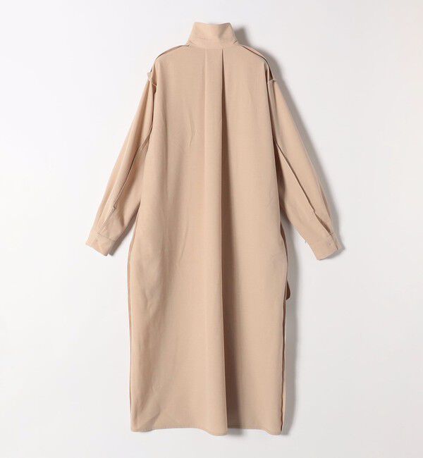 quaranciel「quaranciel:〈洗濯可能〉Vネック ニット ＆ シャツ ワンピース セット」|ワンピース|