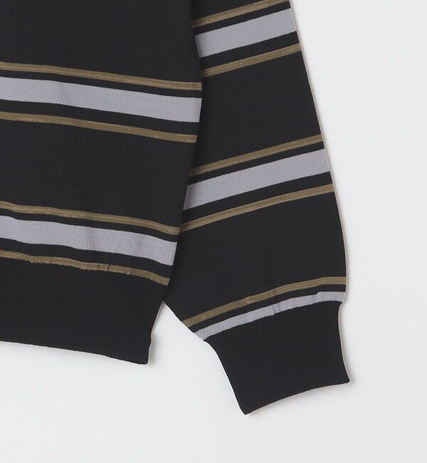 SHIPS「City Ambient Products:〈手洗い可能〉14ゲージ レーヨン ナイロン ワンポイントロゴニット」|ニット・セーター|