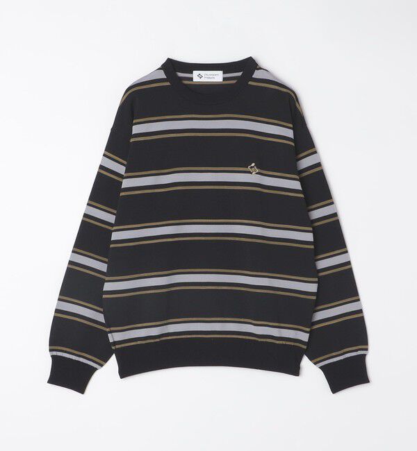 SHIPS「City Ambient Products:〈手洗い可能〉14ゲージ レーヨン ナイロン ワンポイントロゴニット」|ニット・セーター|