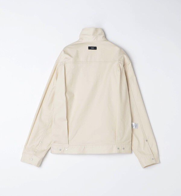 SHIPS「SHIPS: サテン ストレッチ ピーチ ジャケット」|ブルゾン・スタジャン|